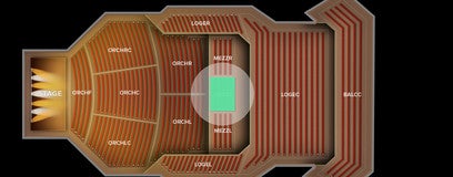 Seat view from Mezzanine