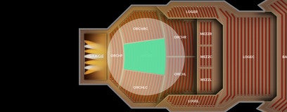 Seat view from Orchestra