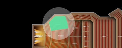 Seat view from Orchestra