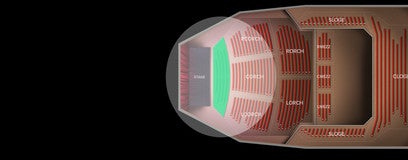 Seat view from Orchestra