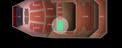 Seat view from Mezzanine