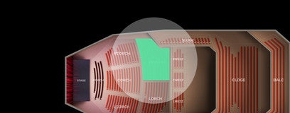 Seat view from Orchestra