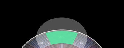 Seat view from Upper