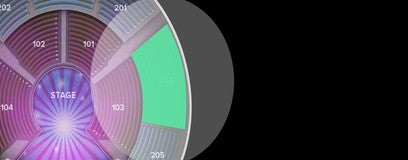 Seat view from Upper