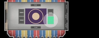 Seat view from FLRN1