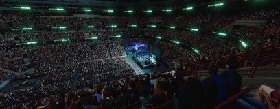 Seat view from Upper