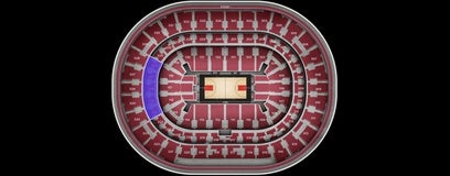 Seat view from Club Baseline