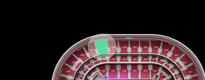 Seat view from Upper