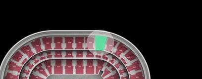 Seat view from Upper