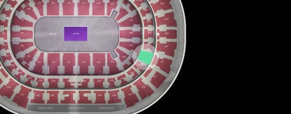 Seat view from Club