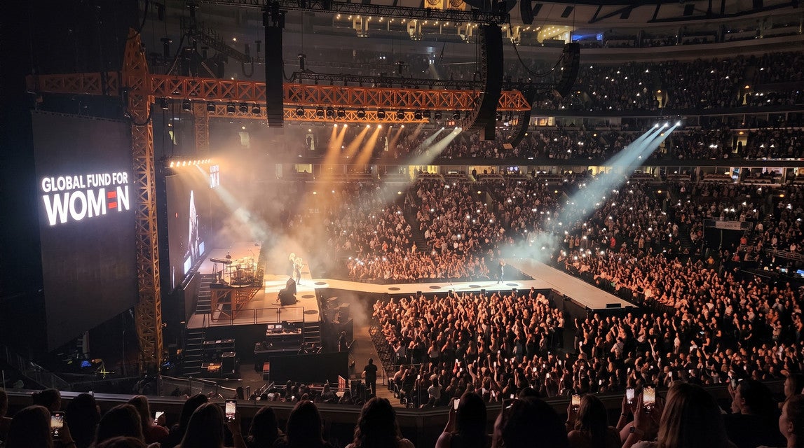 Seat view from Club