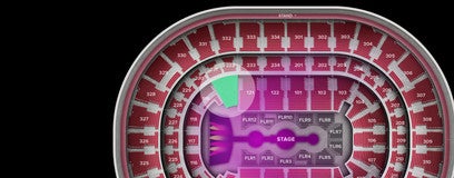Seat view from Lower