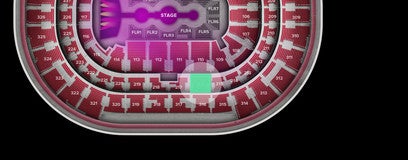 Seat view from Middle