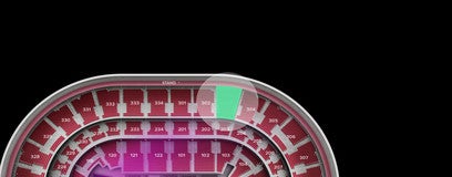 Seat view from Upper