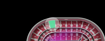 Seat view from Upper