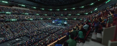 Seat view from Middle