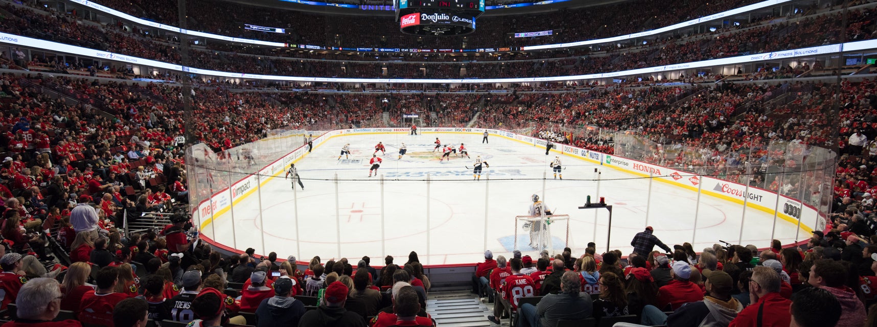 Seat view from Lower Goal