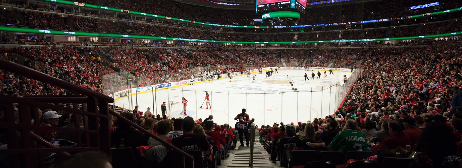 Seat view from Lower Goal
