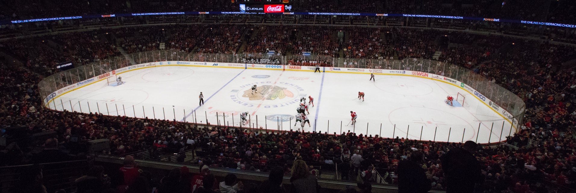 Seat view from Club Center