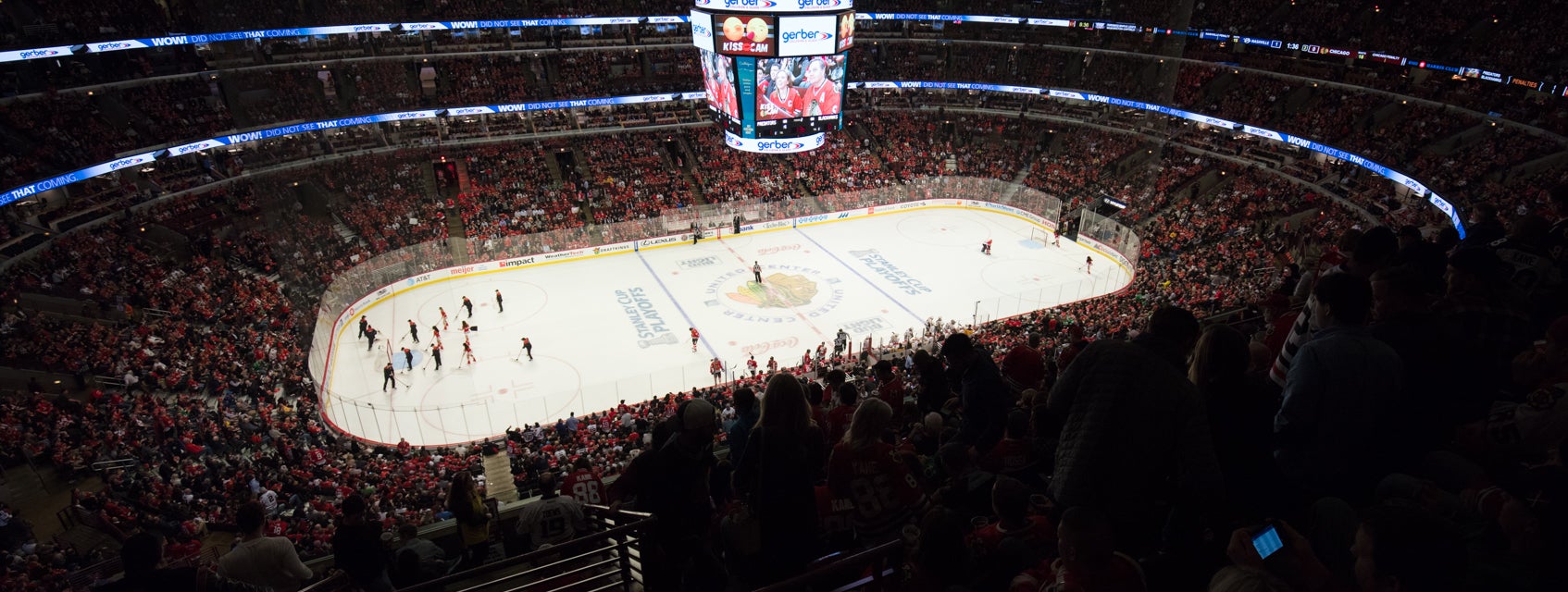 Seat view from Upper Center
