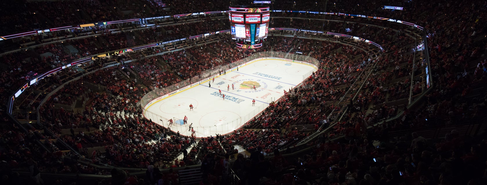 Seat view from Upper Goal