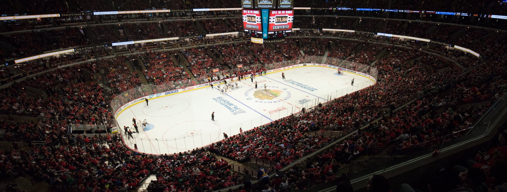 Seat view from Upper Goal