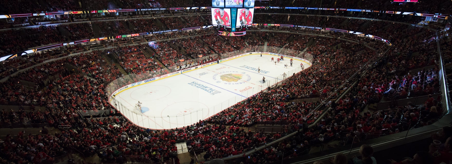 Seat view from Upper Goal