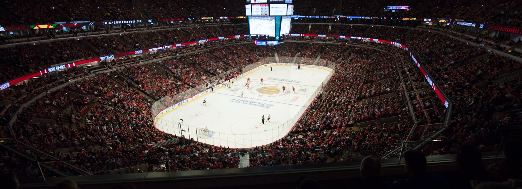 Seat view from Upper Goal