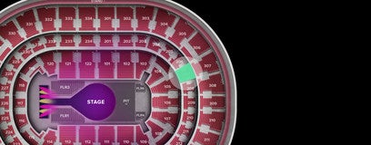 Seat view from Middle