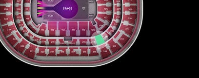 Seat view from Middle