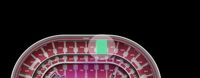 Seat view from Upper