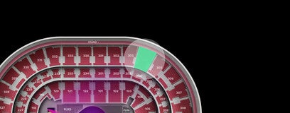 Seat view from Upper