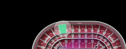 Seat view from Upper