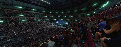 Seat view from Club