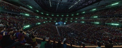 Seat view from Club