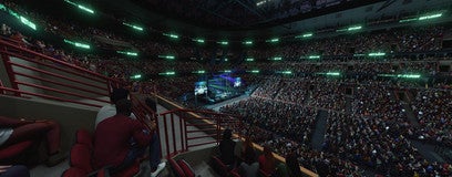 Seat view from Club