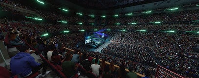Seat view from Club