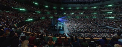 Seat view from Club