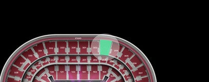 Seat view from Upper