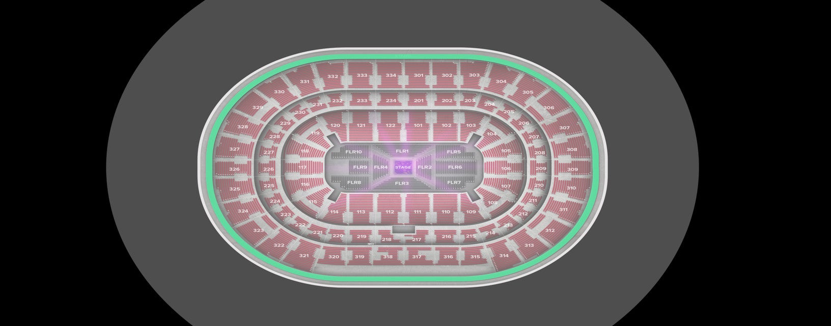 Seat view from Stand