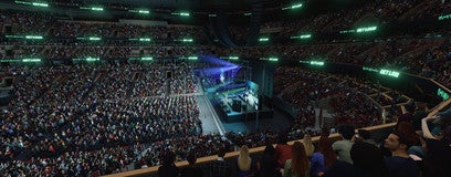 Seat view from Middle