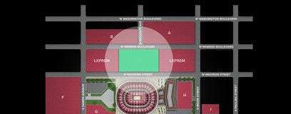 Seat view from Suite Lot