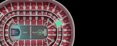 Seat view from Middle