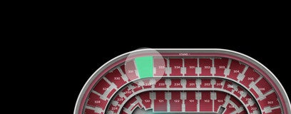 Seat view from Upper