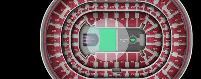 Seat view from ABOVE GA