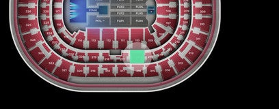 Seat view from Middle