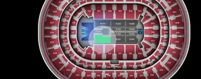 Seat view from Pit Left