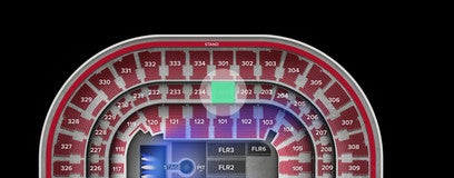 Seat view from Middle