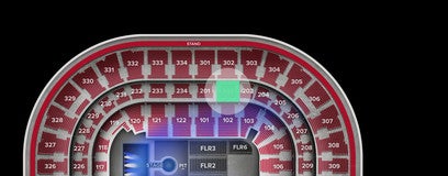 Seat view from Middle