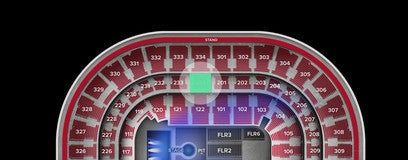 Seat view from Middle